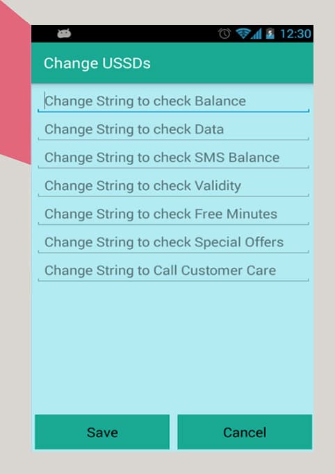 iphone application Sim-Services